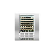 Summit SCR600LSH 24" Wide GlassDoor Refrigerator With Factory Installed Lock Automatic Defrost Adjustable Shelves... N3
