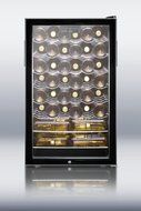 Summit Appliance Wine Cellar 40 Bottle Single Zone Built-In Wine Refrigerator N4