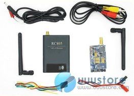 Boscam Rc 5.8G 5.8Ghz 400mw FPV 8 Channel wireless AV TX and RX Transmitter and Receiver TS353+RC805 Combo for... N2