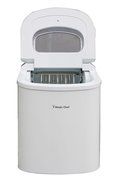 Magic Chef MCIM22W 27 lb Ice Maker, White N4