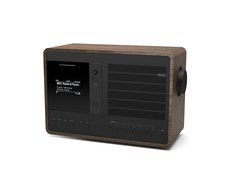 Revo SuperConnect Multi Format Deluxe Table Radio - Walnut/Black N3