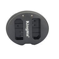 Andoer KingMa Dual 2-Channel ENEL14 Battery Charger for Nikon D3100 D3200 D5100 P7100 P7000 N19