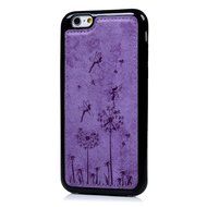 iPhone 6S Case,iPhone 6 Case (4.7") - Slim Fit Shock-Absorption Soft TPU Rubber Gel Bumper Vintage Embossed Dandelions... N43