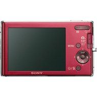 Sony Cybershot DSC-W190 12.1MP Digital Camera with 3x Super Steady Shot Stabilized Zoom and 2.7 inch LCD (Red) N2