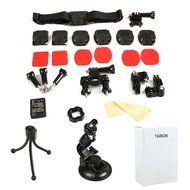 TARION&reg; 15 in 1 Gopro Accessories Package Included Handlebar Mount&nbsp; Helmet Mount for Gopro Hero 1 2 3 3+ Camcorder