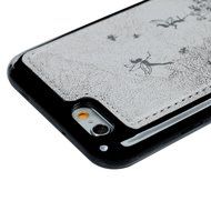 iPhone 6S Case,iPhone 6 Case (4.7") - Slim Fit Shock-Absorption Soft TPU Rubber Gel Bumper Vintage Embossed Dandelions... N48