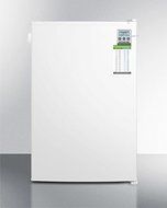 Summit FS603LPLUS 24" Plus Series Compact Upright Freezer with 5 cu. ft. Capacity Traceable Thermometer Lock Wire... N2