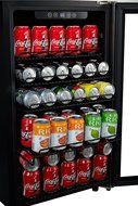 Kalamera 150-can Beverage Refrigerator Stainless Steel Touch Control N3