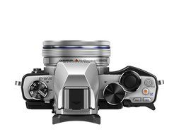 Olympus OM-D E-M10 with M.Zuiko ED 14-42mm 1:3.5-5.6 EZ Lens - Silver - International Version (No Warranty) N5