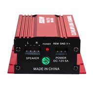 2Ch Digital Power Amplifier, Mowon Tripath Class T HIFI Steoro Audio Mini Amplifier 20x2W AMP with 3A Power Supply... N29