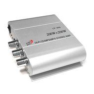 2Ch Digital Power Amplifier, Mowon Tripath Class T HIFI Steoro Audio Mini Amplifier 20x2W AMP with 3A Power Supply... N34