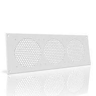 AC Infinity White Ventilation Grill 18", for PC Computer AV Electronic Cabinets, replacement grill for AIRPLATE... N2