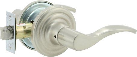 EZ-Set 501R-RY Traditional Collection Regency Series Grade 2 Passage Door Lever, Satin Nickel