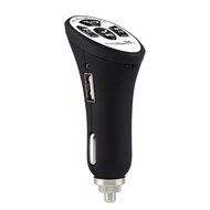 Bluetooth FM Transmitter, Elobeth Car Charger With Bluetooth Adapter Hands-free AUX Cable, Car Bluetooth Receiver N5