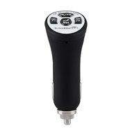 Bluetooth FM Transmitter, Elobeth Car Charger With Bluetooth Adapter Hands-free AUX Cable, Car Bluetooth Receiver N6