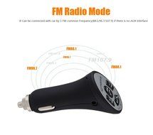 Bluetooth FM Transmitter, Elobeth Car Charger With Bluetooth Adapter Hands-free AUX Cable, Car Bluetooth Receiver N7