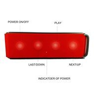Playkey EBS-501 Silicone HiFI Shockproof outdoor bluetooth speaker for cell phone with NFC and out-put power bank... N5
