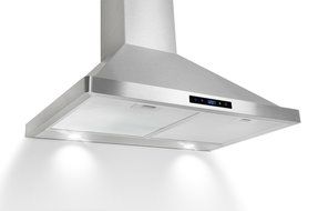 AKDY 30" Kitchen Wall Mount Stainless Steel Touch Panel Control Range Hood AZ63175S Stove Vents N3