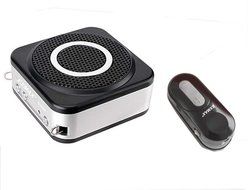 EXMAX E160W 2.4G 12W USB Digital Wireless Amplifier Portable Hi-Fi with Clip-on Transmitter Waist Hanging Type... N4