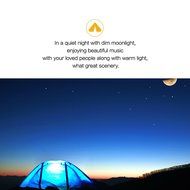 ROCK &quot;Mulite S Bluetooth Speaker&quot; Waterproof Wireless Bluetooth Speaker Portable, with Dimmable LED Light, SOS... N4