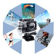Aicok 4K WIFI Sport Action Camera (32GB Micro SD Card) 170 Degree Wide Angle Lens 2.0" LCD 16MP FHD 1080P Sports... N8