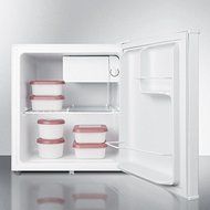 S19LWHPLUS Compact refrigerator-freezer with thermometer, hospital grade cord, and front-mounted lock for general... N2