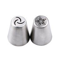 YOUKEE 26 PCS/SET New Design 304 Stainless Steel Russian Icing Piping Nozzles Cake Decoration Tips DIY Tool N2