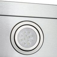 AKDY 36" Stainless Steel Made Island Mount Powerful LED Display Touch Screen Control Cooking Fan Kitchen Range... N5