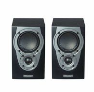 Mission Audio MX-S BLK 2-Way Bookshelf Speakers (Black, 2) (Discontinued by Manufacturer) N6