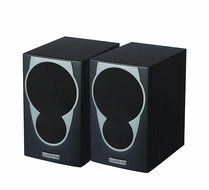 Mission Audio MX-S BLK 2-Way Bookshelf Speakers (Black, 2) (Discontinued by Manufacturer) N7