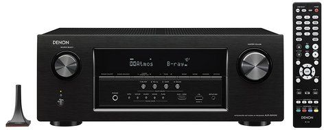 Denon AVR-S910W 7.2-Channel Full 4K Ultra HD A/V Receiver with Bluetooth and Wi-Fi (Discontinued by Manufacturer) N12
