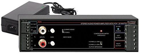 RU-PA40D 40W Stereo Power Audio Amplifier