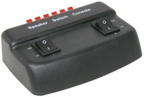 P6C- 2 WAY COMPACT LOUDSPEAKER SELECTOR STEREO AMPLIFIER DISTRIBUTION SWITCHER N2