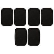 Theater Solutions TS525ODB Indoor or Outdoor Speakers Weatherproof Mountable Black 3 Pair Pack