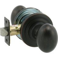 EZ-Set 102R-AN Traditional Collection Ansley Series Grade 2 Privacy Door Knob Se, Tuscany Bronze