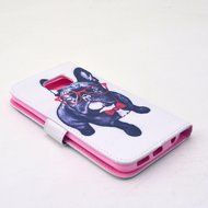 Galaxy S6 Case, Firefish Folio Flip Premium PU Leather Lovely Wallet Shell [Scratch-resistant][Kickstand][Card... N19