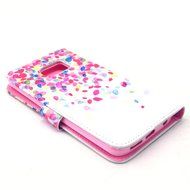 Galaxy S6 Case, Firefish Folio Flip Premium PU Leather Lovely Wallet Shell [Scratch-resistant][Kickstand][Card... N23