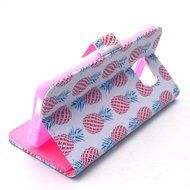 Galaxy S6 Case, Firefish Folio Flip Premium PU Leather Lovely Wallet Shell [Scratch-resistant][Kickstand][Card... N25