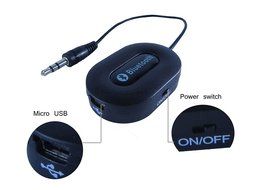 Bluetooth Receiver | ABen Mini Wireless Portable Stereo connected to 3.5mm Home Sound System, Traditional Speakers... N3