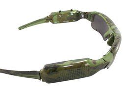 Camouflage Green Micro Camera Sunglasses Mini DV Camcorder Recorder Outdoor Sport Video Recorder Sunglasses N7
