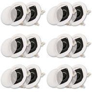 Acoustic Audio CS-IC42-6PR 150 Watt 4" 2-Way Home Theater In-Wall/Ceiling Speakers (6-Pair)