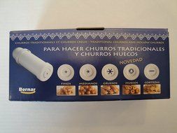 Churrera Churro Maker with Hollow Churro Nozzle. N3