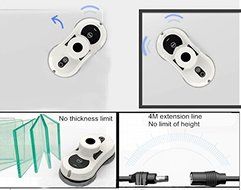 Anti-Fall Ultra Quiet Vacuum Window Cleaner Vacuum Cleaning Robot(Sweep, Mop, Vacuum, Sterilization) Schedule... N7