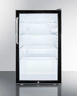 Summit SCR500BL7CSSADA 20&quot; Commercially Approved ADA Compliant Compact Refrigerator with 4.1 cu. ft. Capacity... N2