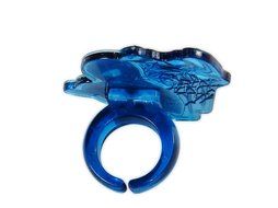 Spiderman Web-Slinger Rings, 12 Pack Cupcake Toppers, Two Designs, Party Favors. N9