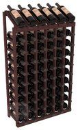 Wine Racks America Redwood 6 Column 10 Row Display Top Kit 13 Stains to Choose From! N6