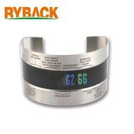 RYBACK Stainless Steel Wine Bottle Thermal Band Thermometer Cuff Style for Kitchen Bar N5