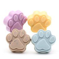 Cherryard Family Baking Tools 6-Cavity Cat Paw Shaped Silicone Cake Molds Candy Molds Chocolate Molds Jello Molds... N2