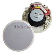 White 2-Way 6" inch 120 Watts 120W 6 Ohms In-Ceiling Home Theater Speaker (pair)