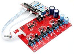 TPA3116D2 6 Channel HIFI Stereo Volume Amplifier amp Board w/LED + Remote Control N3